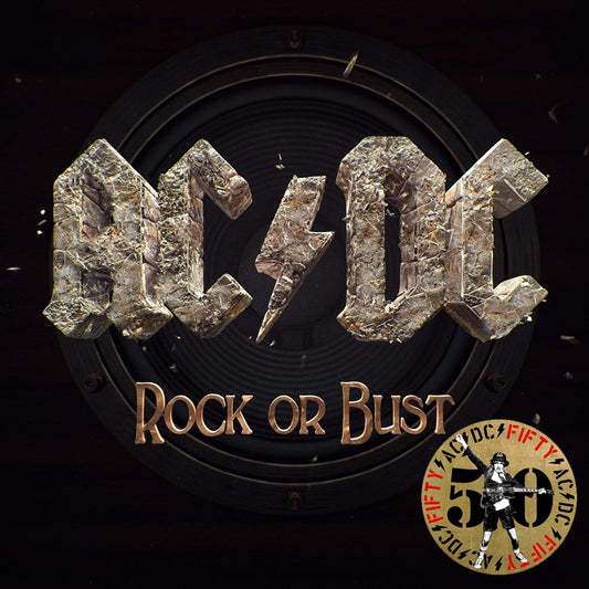 AC/DC/Rock Or Bust (50th Anniversary Gold Vinyl) [LP]