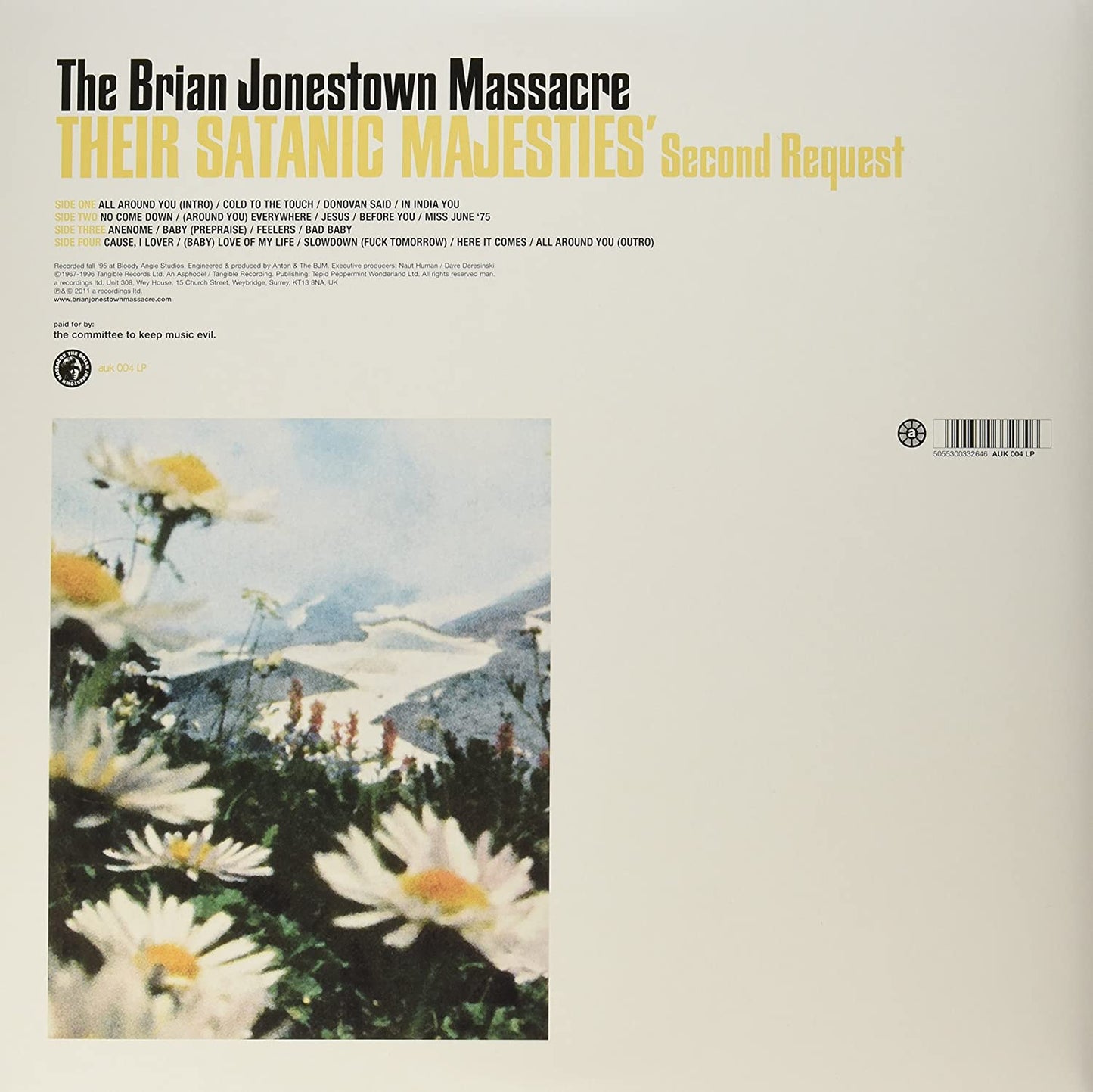 Brian Jonestown Massacre/Their Satanic Majesties Second Request [LP]