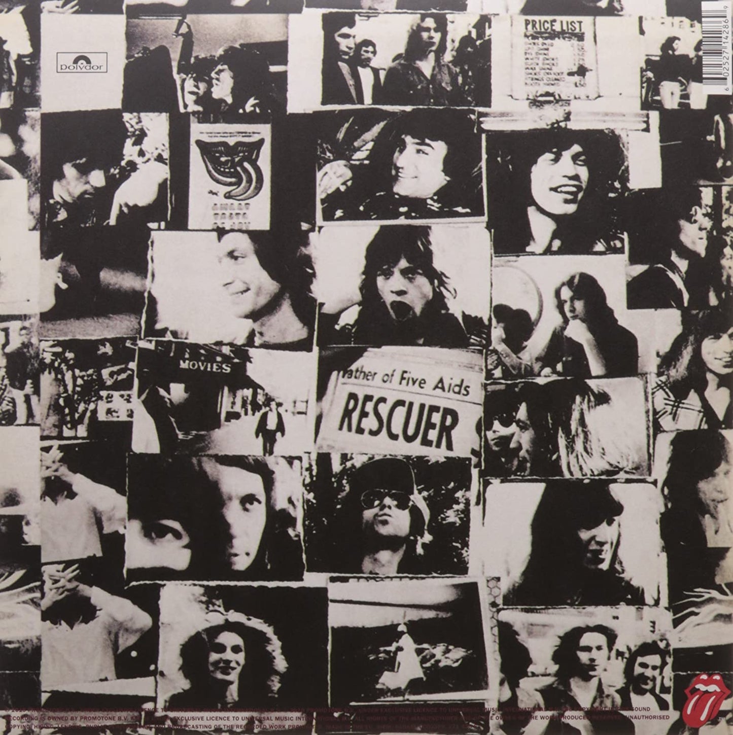 Rolling Stones/Exile On Main Street [LP]