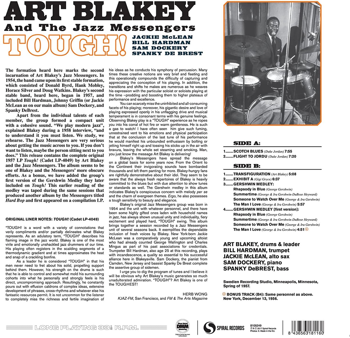 Blakey, Art & The Jazz Messengers/Tough! [LP]