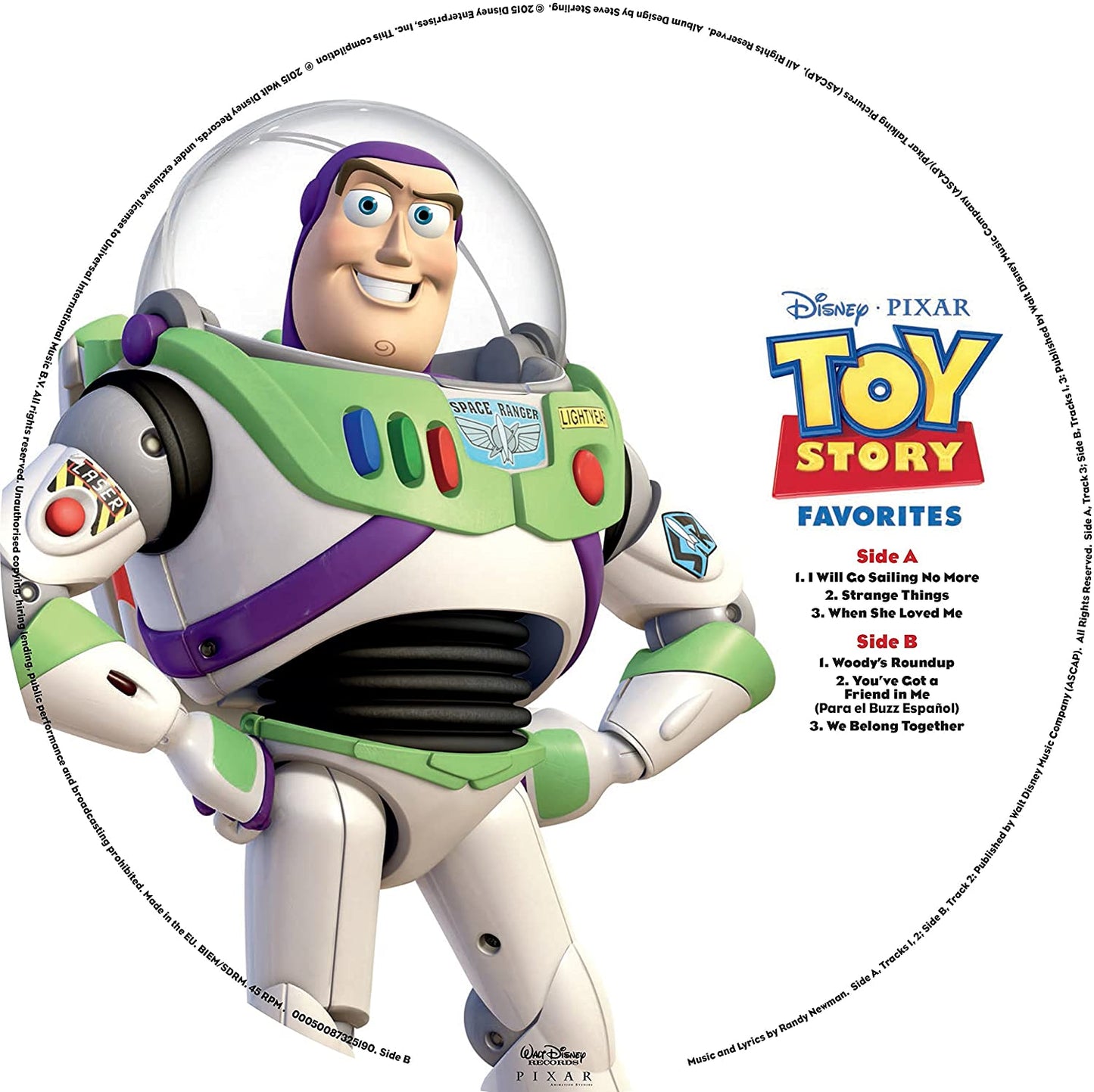 Soundtrack/Toy Story (Picture Disc) [LP]