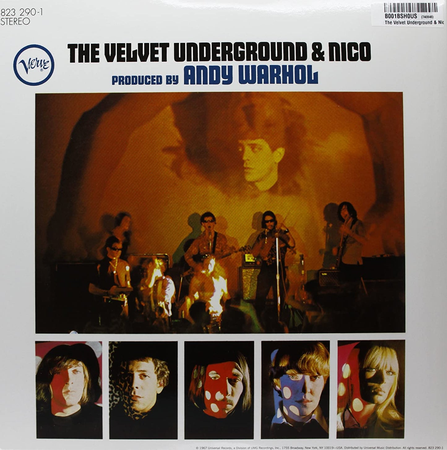 Velvet Underground & Nico/Self Titled (Peelable Cover) [LP]