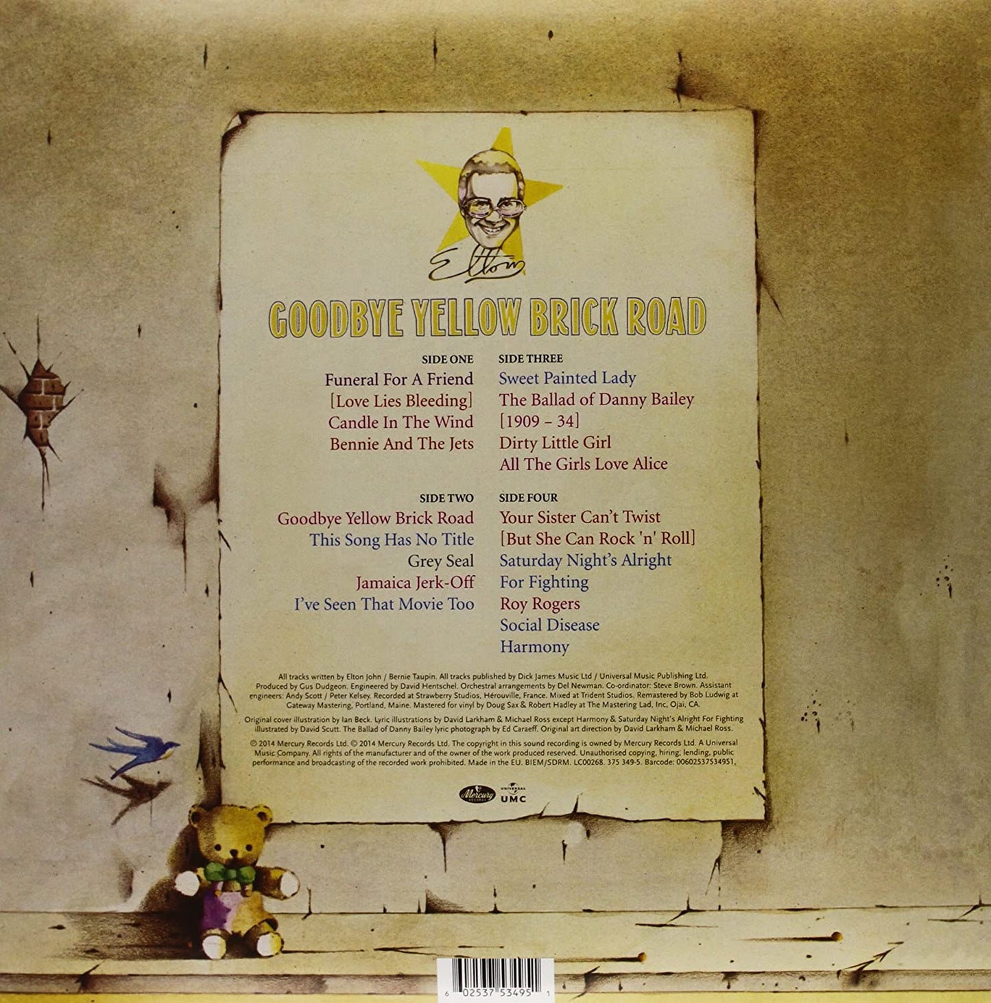 John, Elton/Goodbye Yellow Brick Road (40th Ann. Deluxe Edition) [LP]