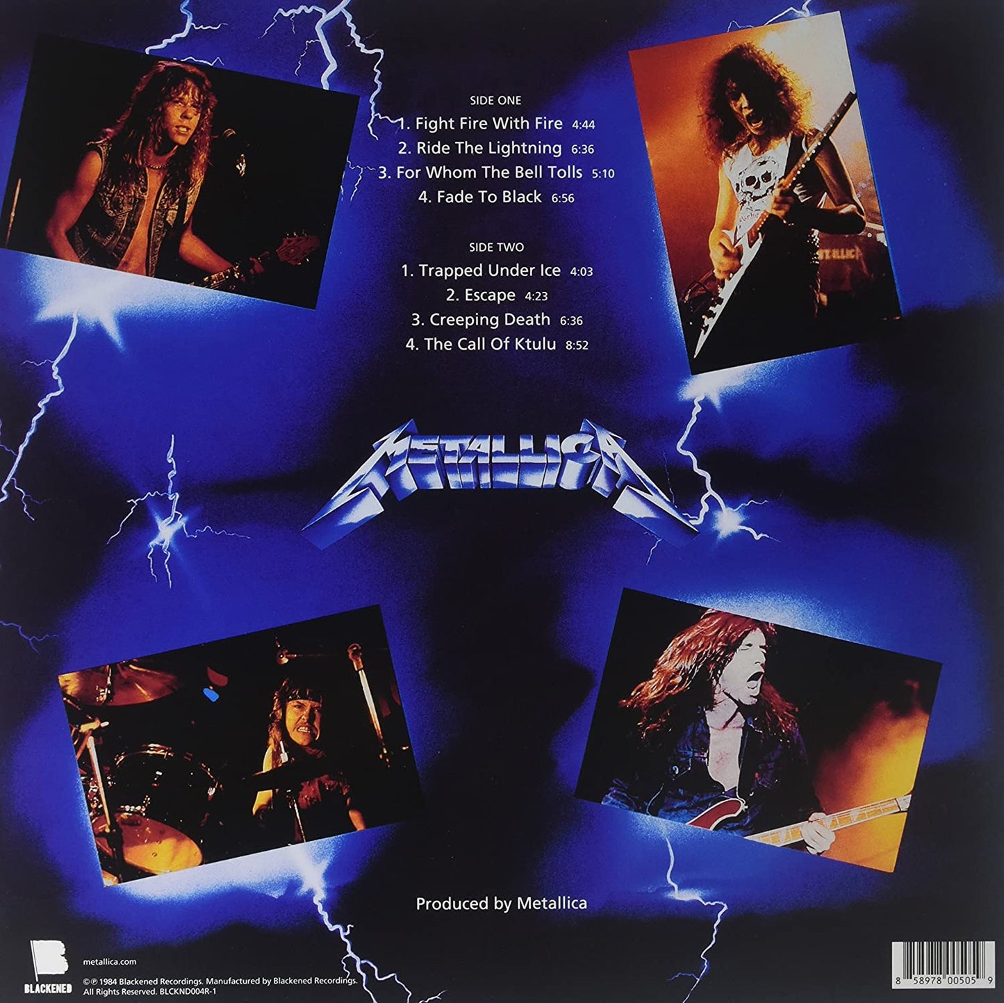 Metallica/Ride The Lightning [LP]