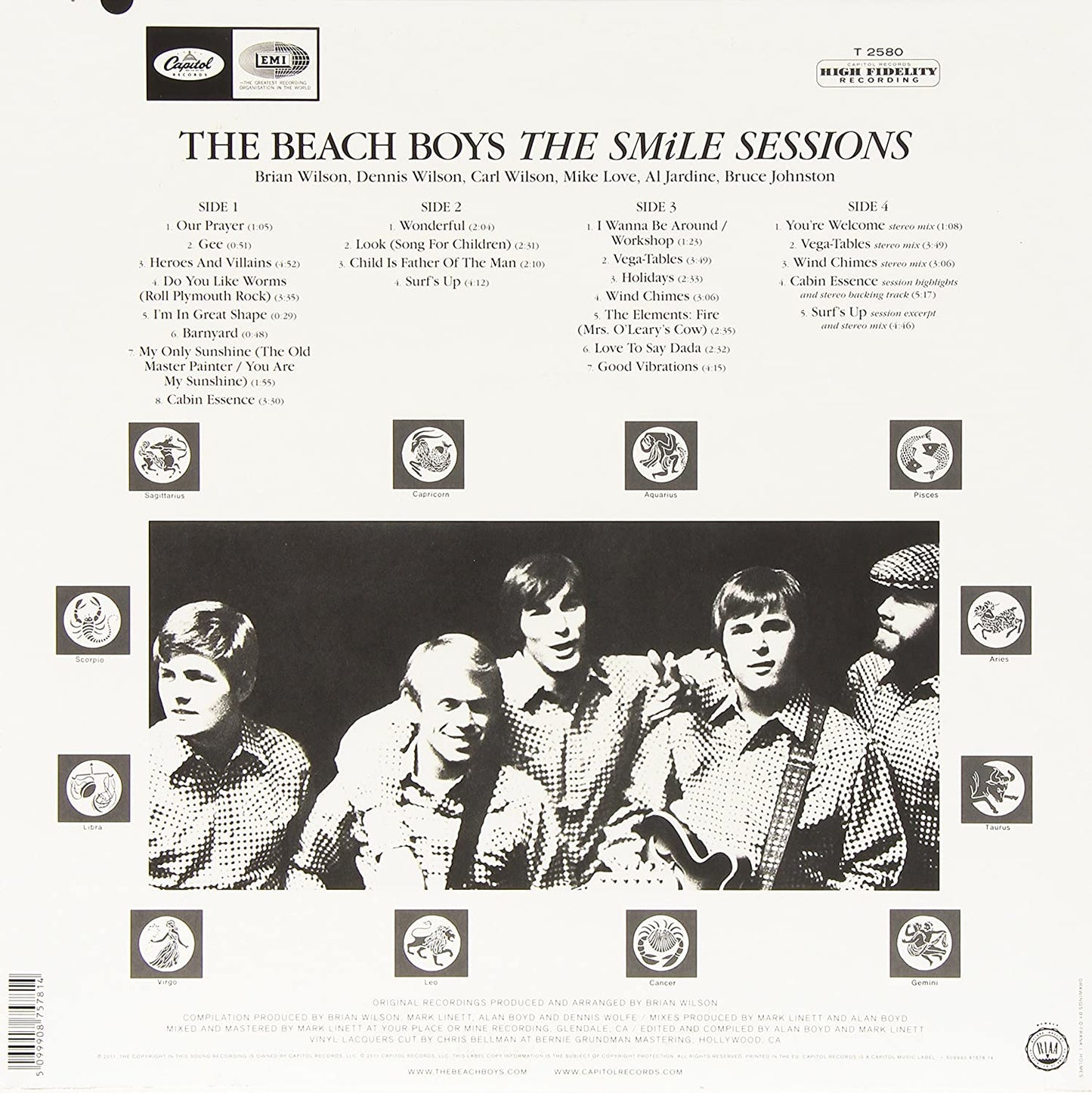 Beach Boys/The Smile Sessions [LP]