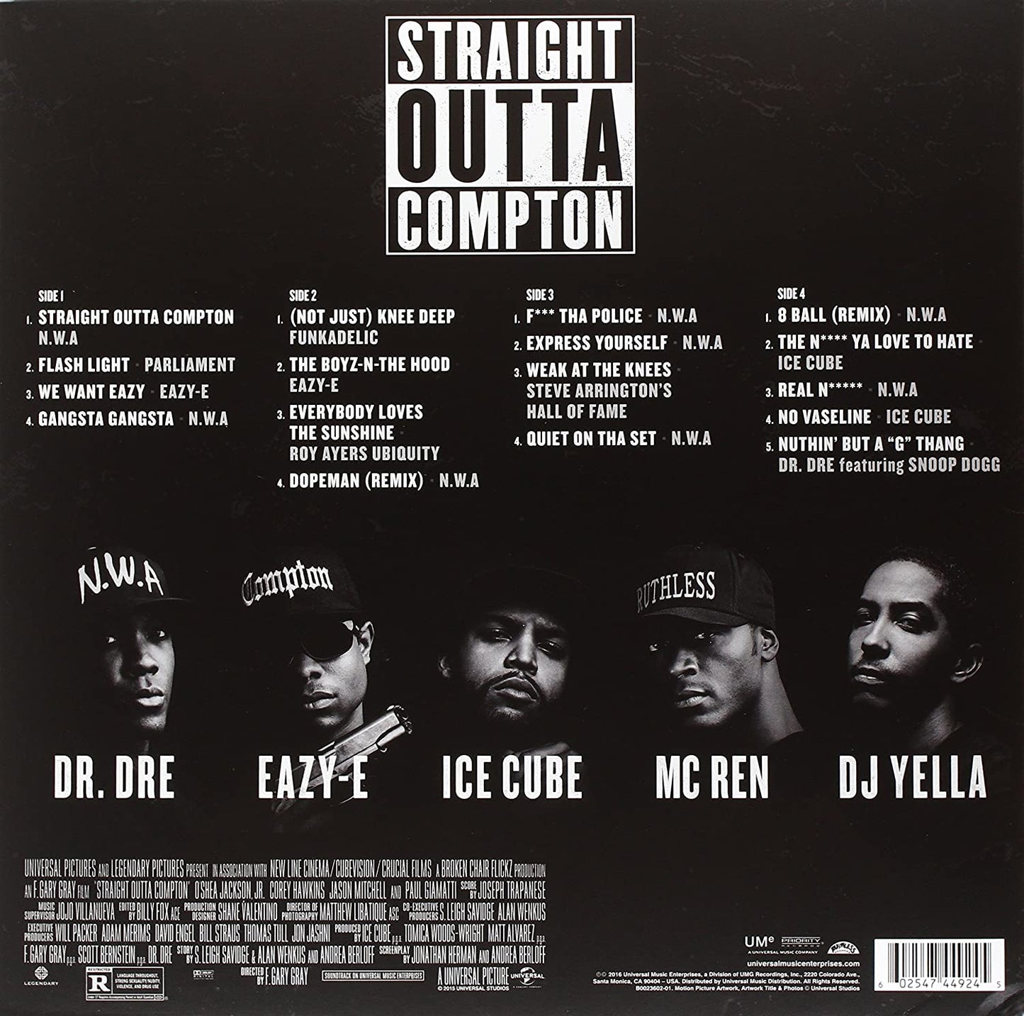 Soundtrack/Straight Outta Compton [LP]