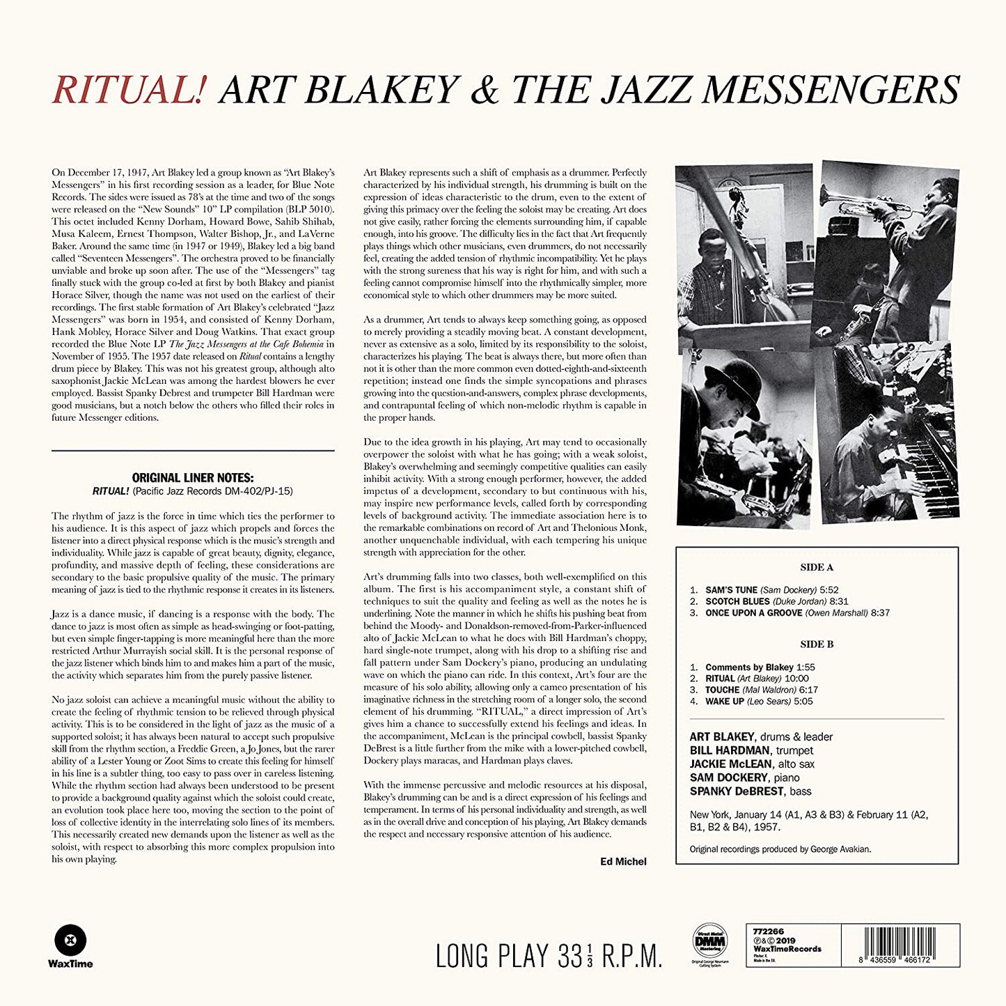 Blakey, Art & The Jazz Messengers/Ritual [LP]