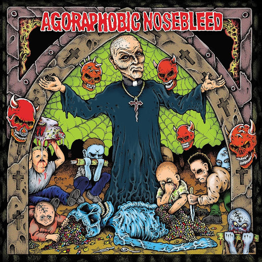 Agoraphobic Nosebleed/Altered States Of America (Electric Blue With Rain [LP]