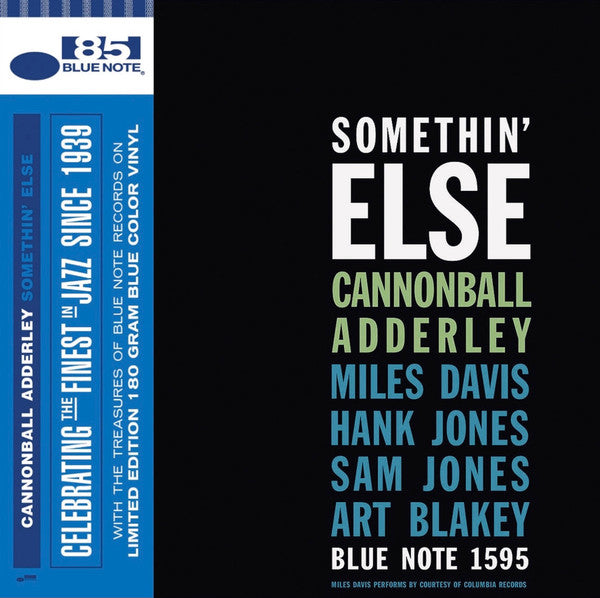 Adderley, Cannonball/Somethin Else (Blue Note 85 Classic Series) [LP]