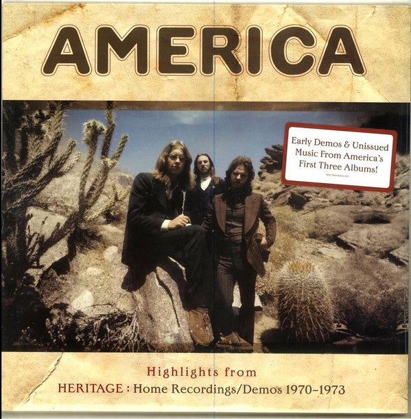 America/Highlights From Heritage: Home Recordings/Demos 1970-73 [LP]