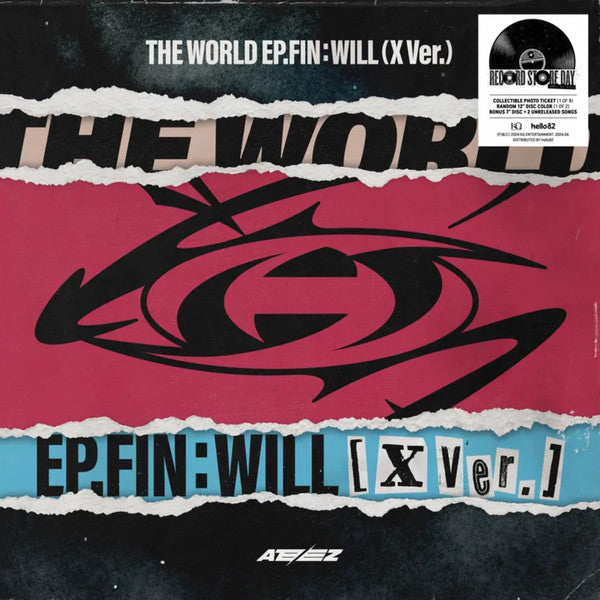 Ateez/The World EP.Fin:Will (Coloured Vinyl LP+7") [LP]