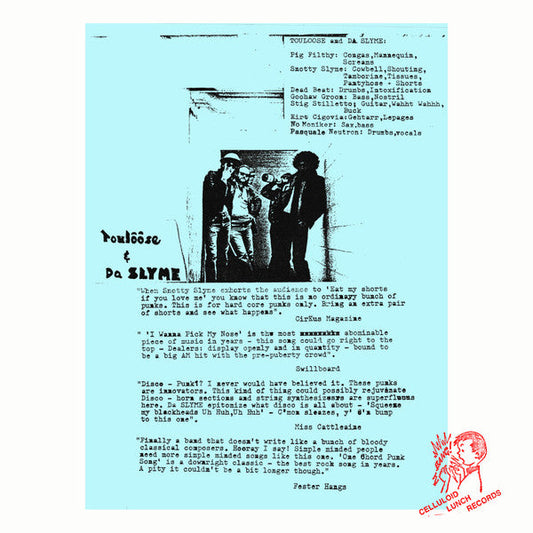 Da Slyme/If There's No Rubble, You Haven't Played: Collected Recordings 1977-89 [LP]