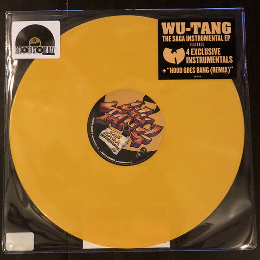 Wu-Tang Clan/The Saga Instrumentals - Yellow Vinyl [LP]