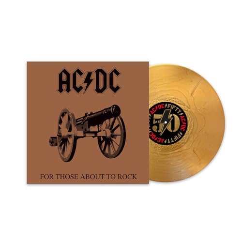 AC/DC/For Those About To Rock (50th Anniversary Gold Vinyl) [LP]