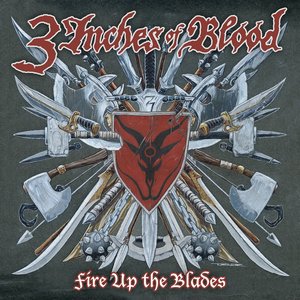 3 Inches Of Blood/Fire Up the Blades (Expanded - Crimson Fire Vinyl) [LP]