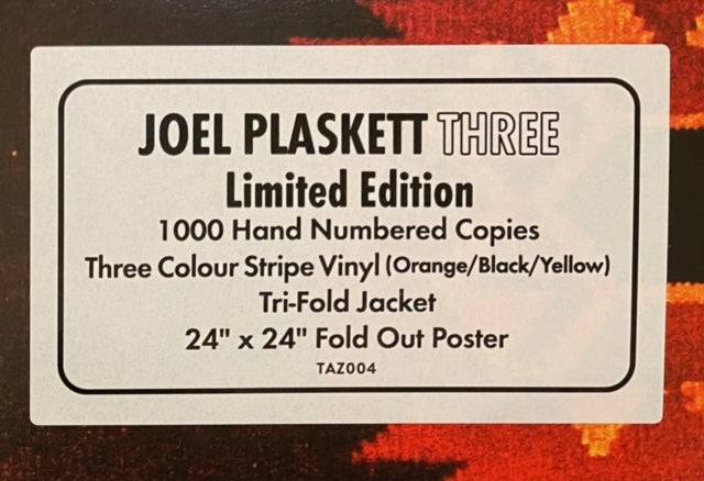 Plaskett, Joel/Three (Limited Tri-Colour Vinyl) [LP]