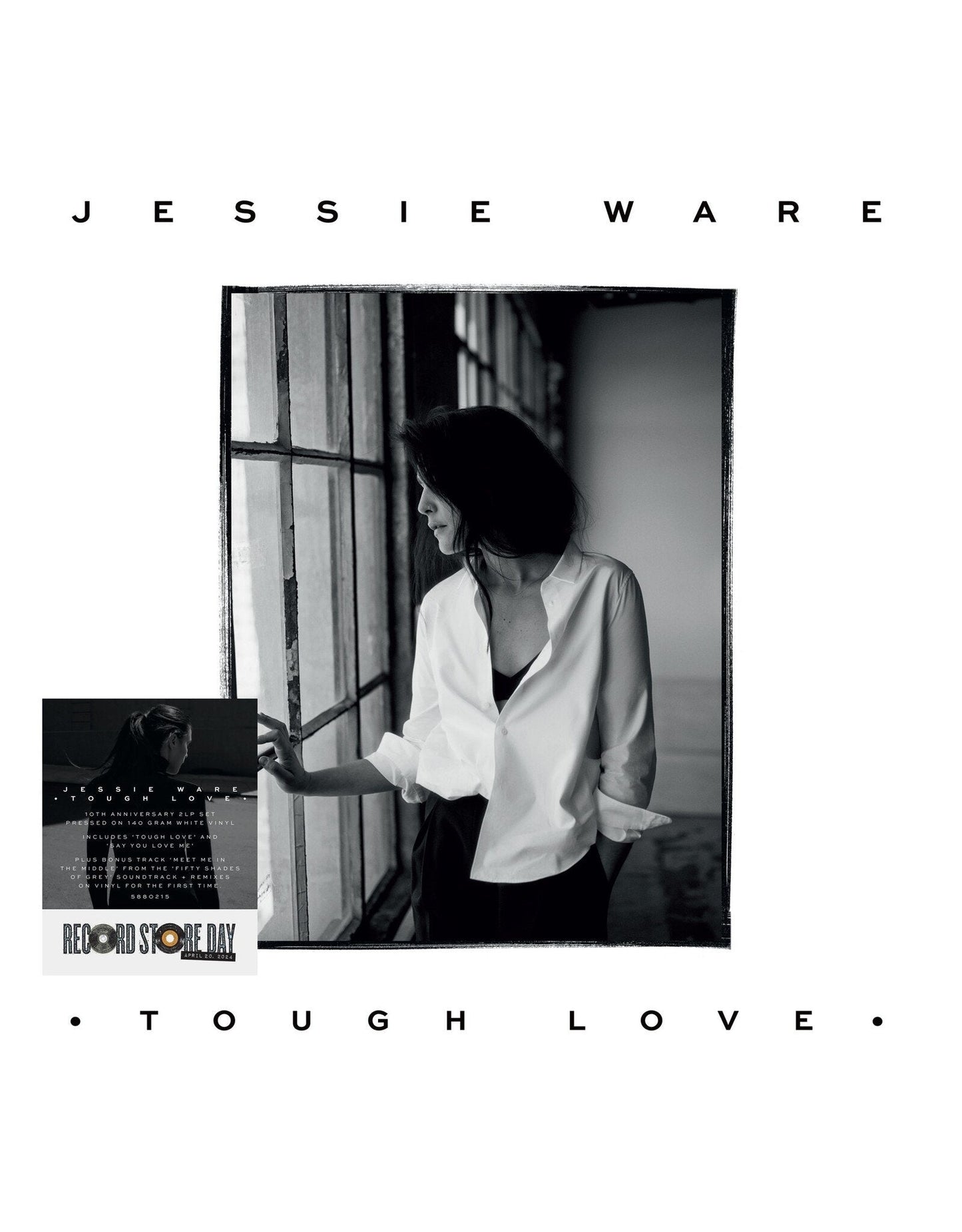 Ware, Jessie/Tough Love (10th Ann. 2LP White Vinyl) [LP]