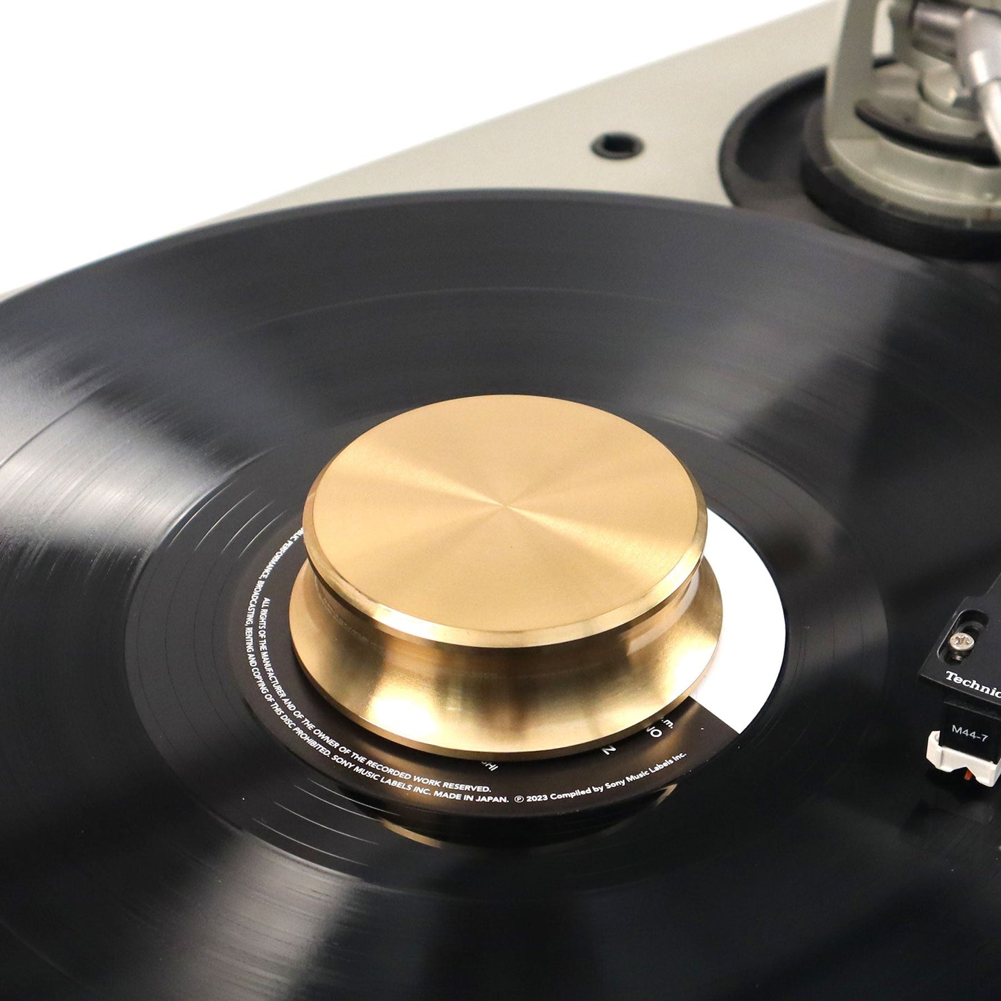 Pro-Ject: Record Puck Record Stabilizer (1.7 lbs) - Polished Brass