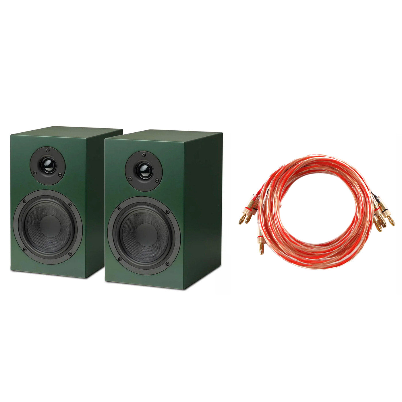 Pro-Ject: Speaker Box 5 S2 Passive Speakers - Satin Green