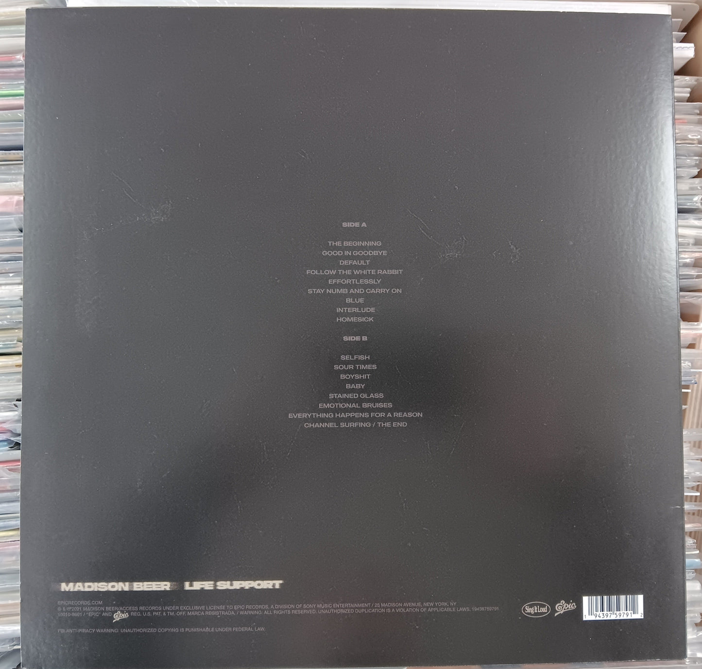 [Used LP] Beer, Madison / Life Support